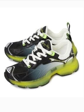 (#4) Christian Dior Vibe 'Black Green' Chunky Sneakers